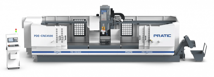 3-осевой обрабатывающий центр с подвижной колонной PRATIC PDE фото